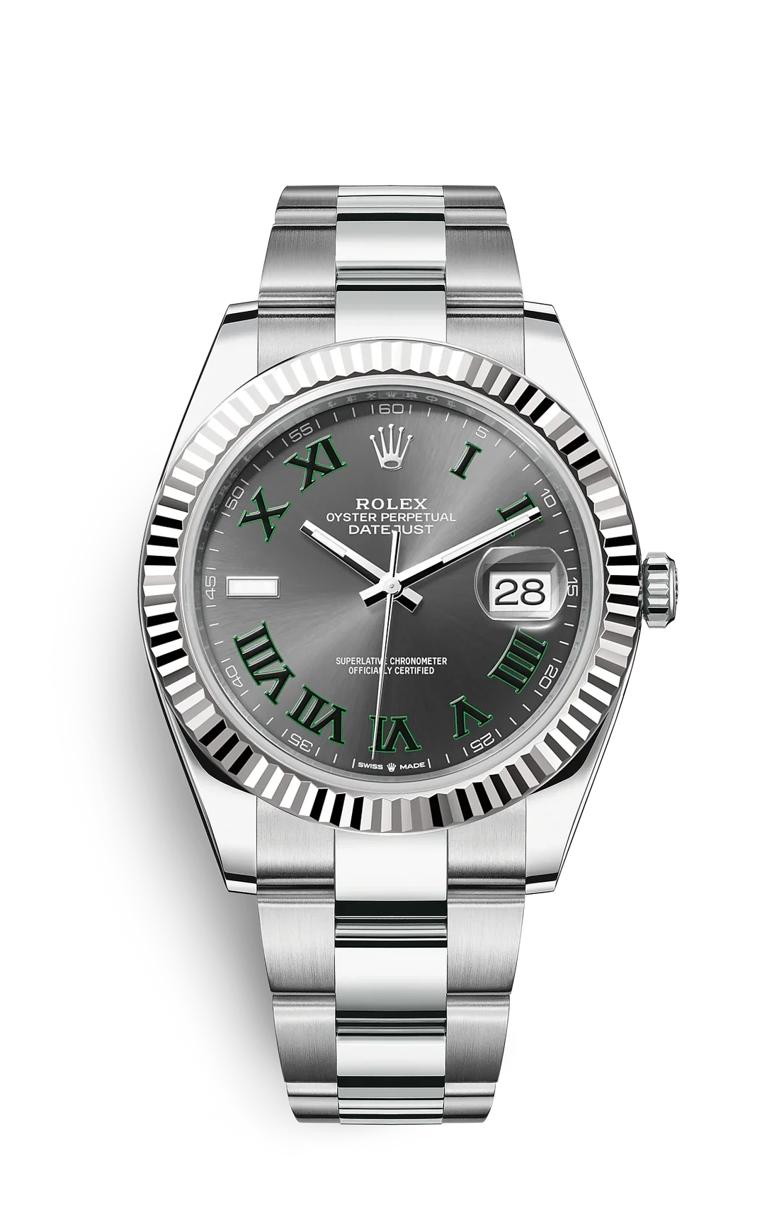 Grey Silver - 904L Steel - Automatic - 41mm