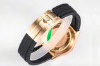 C-Factory -Grey Rosegold - Black Rubber - Automatic - 42mm