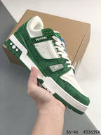 Green Letter Sneaker