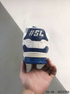 Blue And Black Letter Sneaker