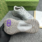 Classical Embroidery Gray Sneaker