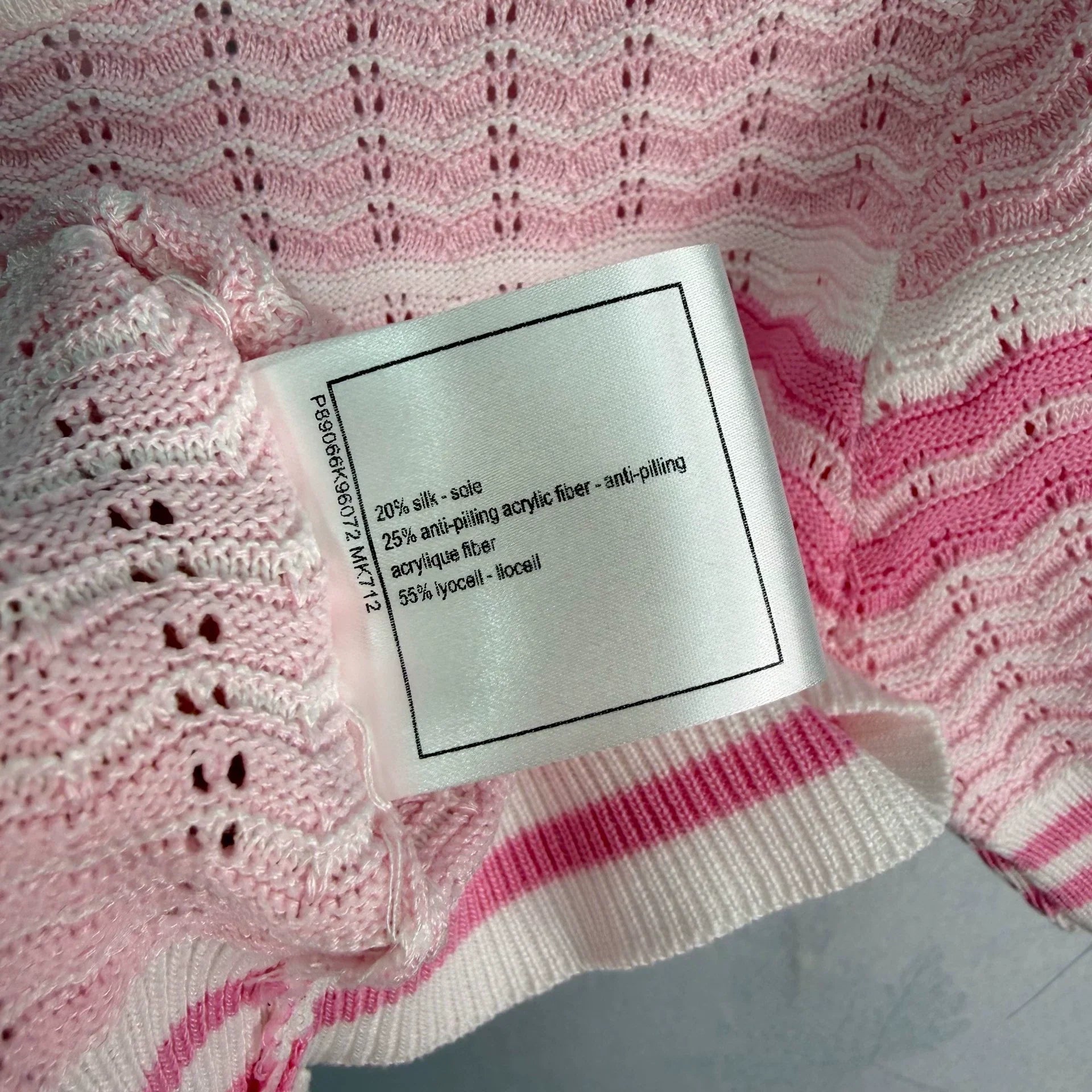 Chanel/26 Early Autumn New Knit Short Sleeve