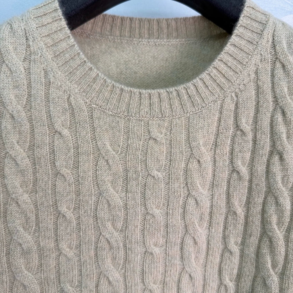 LORO PIANA / 26 Early Autumn New Twist Pattern Short Sleeve