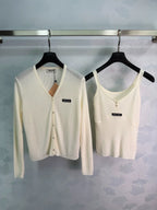 MiuMiu/26 Early Autumn New Two-Piece Set