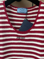 25 new summer striped knitted vest