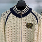 MiuMiu/26 New Hollow-Knit Set