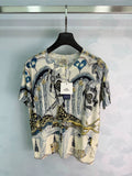 Hermès/26 Early Autumn New Round Neck Short Sleeve