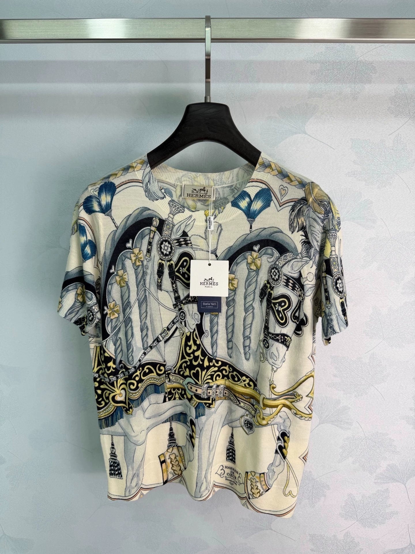 Hermès/26 Early Autumn New Round Neck Short Sleeve