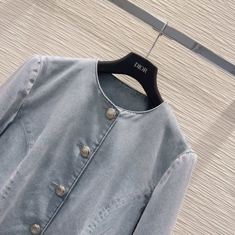 Dior/26ss new stylish denim set