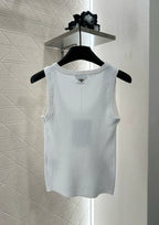 25fw Hollow knit vest