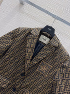 Fendi/26SS New Short-Sleeve Blazer