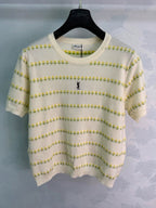 Yves Saint Laurent/26SS New Knit Short Sleeve