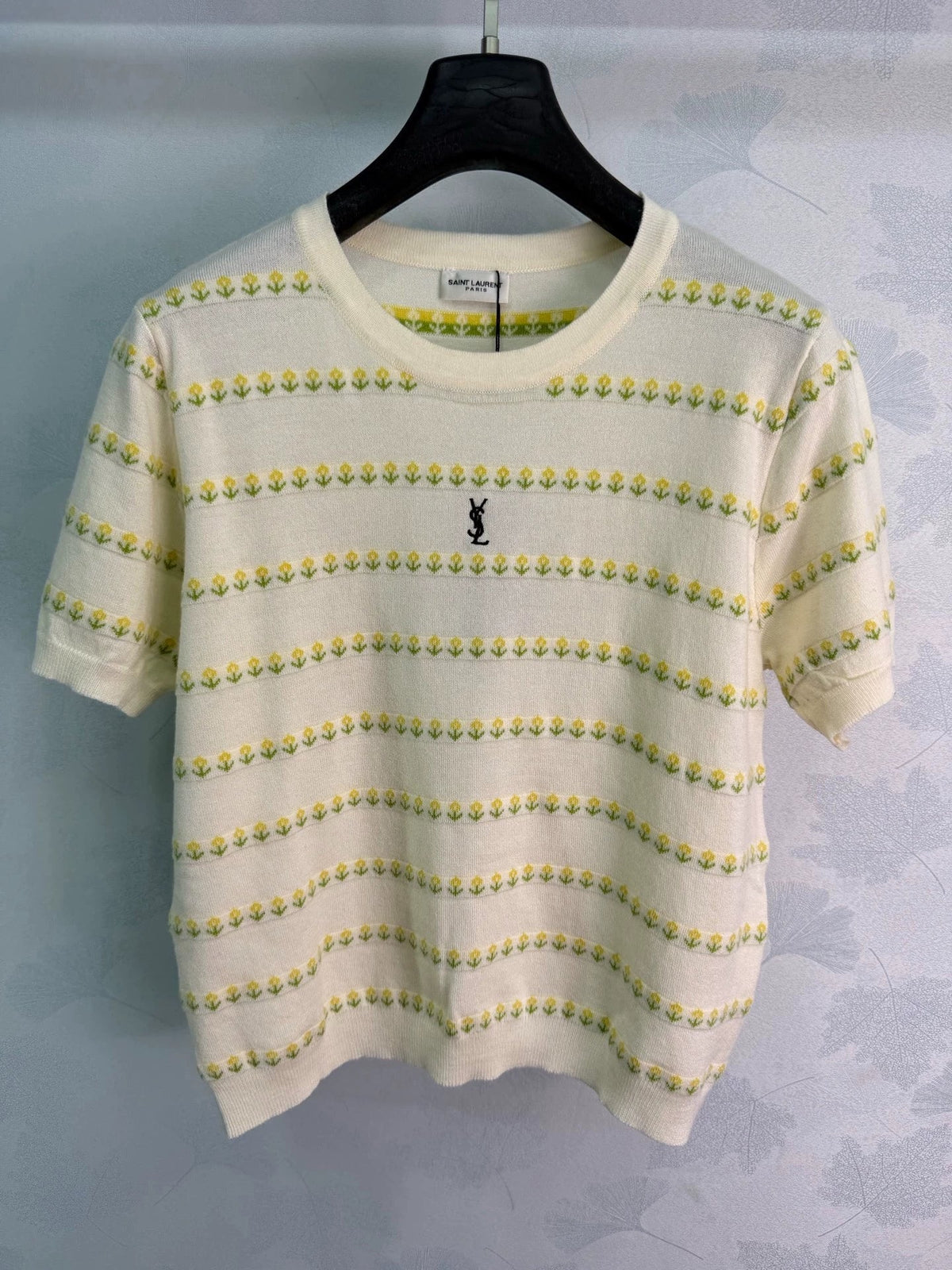 Yves Saint Laurent/26SS New Knit Short Sleeve