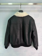 Chanel/26 New Lamb Wool Leather Jacket