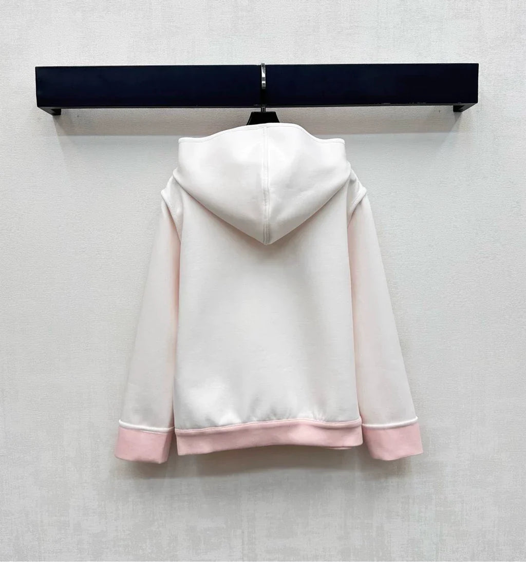 Louis Vuitton /26New Season Hooded Jacquard Jacket & Trousers Set
