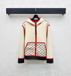 Louis Vuitton / '26 New Collection: Hooded Jacquard Jacket & Trousers Set