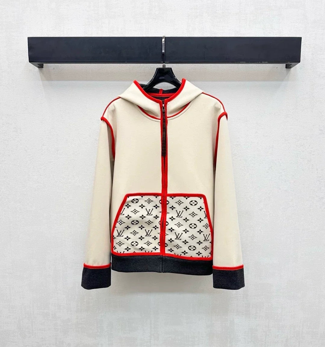 Louis Vuitton / '26 New Collection: Hooded Jacquard Jacket & Trousers Set