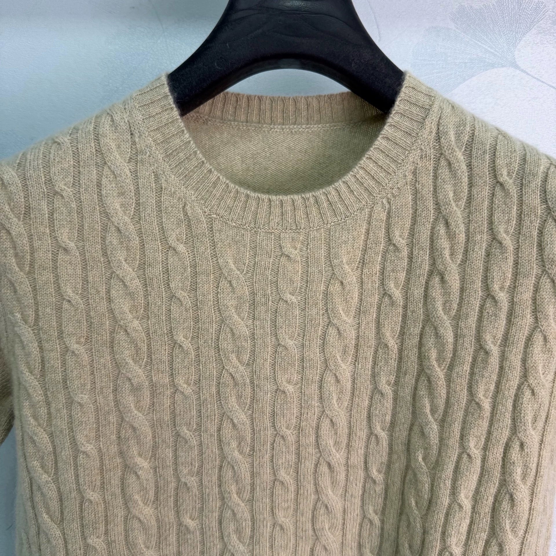 LORO PIANA / 26 Early Autumn New Twist Pattern Short Sleeve