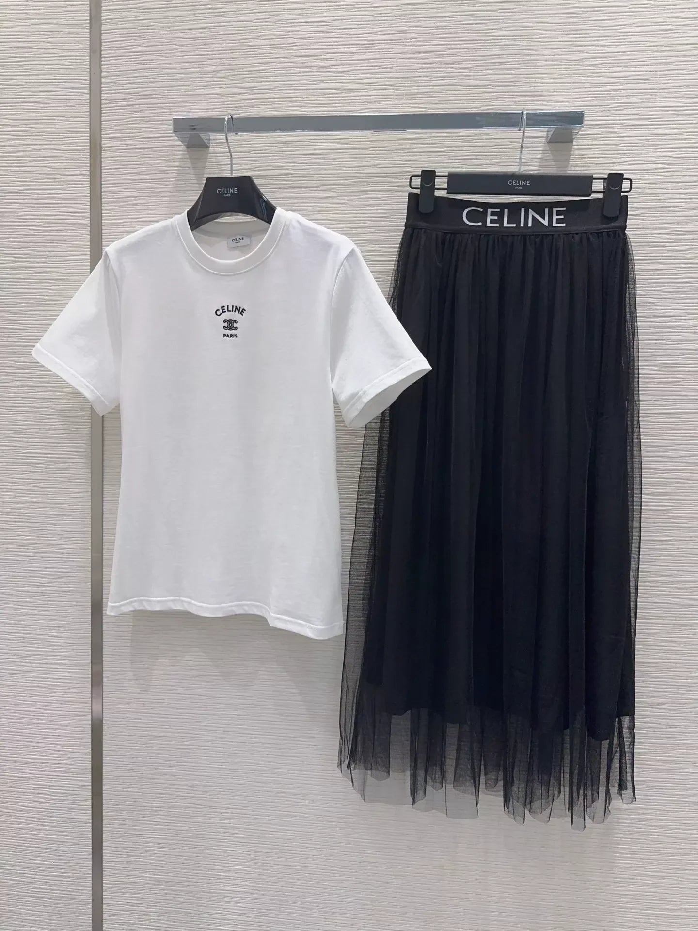 chanel/26 New Style T-Shirt Mesh Set