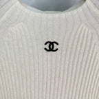 Chanel / 26 ssNew Knitted Short-Sleeve Top