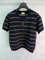 Yves Saint Laurent/26SS New Knit Short Sleeve
