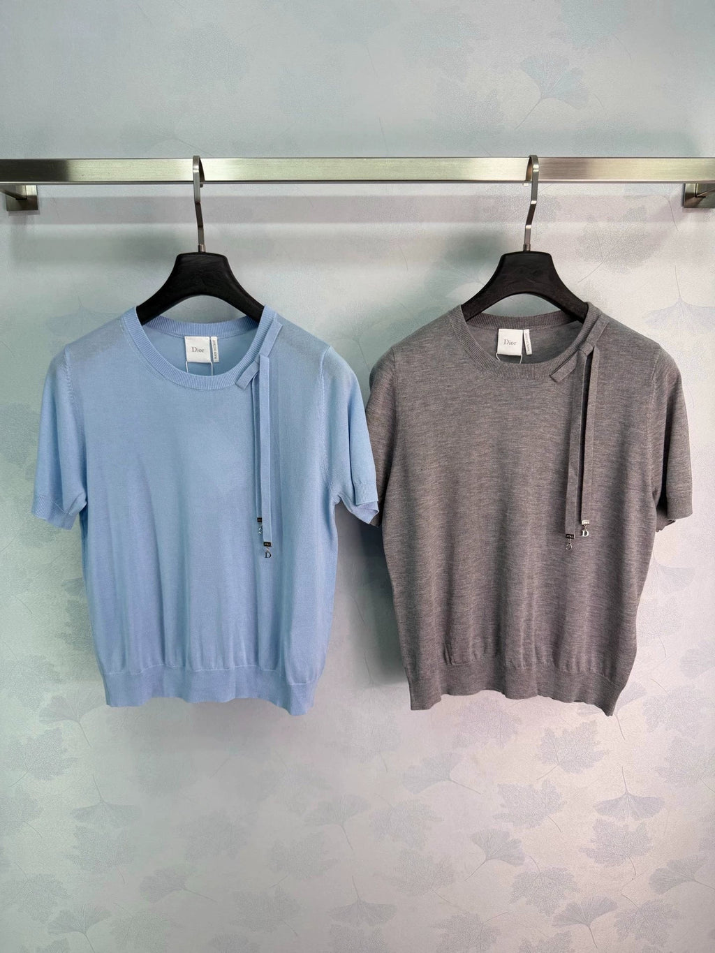 Dior/26 Early Autumn New Round Neck Short Sleeve