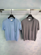 Dior/26 Early Autumn New Round Neck Short Sleeve