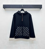 Louis Vuitton /26New Season Hooded Jacquard Jacket & Trousers Set