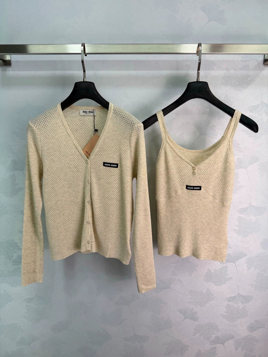 MiuMiu/26 Early Autumn New Two-Piece Set
