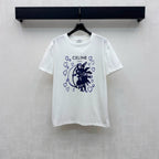 Celine/26ss New Short Sleeve
