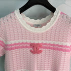Chanel/26 Early Autumn New Knit Short Sleeve