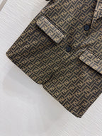 Fendi/26SS New Short-Sleeve Blazer