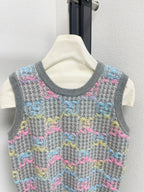 25fw Jacquard vest