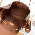 Classic Monogram Drawstring Backpack