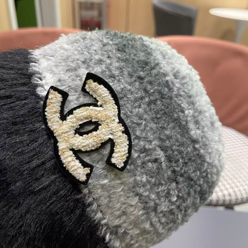 New Rainbow Knitted Basin Hat