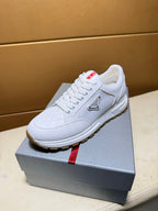 Silk calf leather shoes