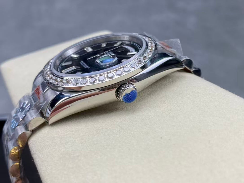 Black - Silver 904L Steel - Automatic -40mm