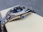 Black - Silver 904L Steel - Automatic -40mm
