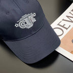 Embroidered letter baseball cap