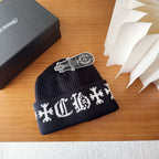 Hot selling wool knitted yarn cap