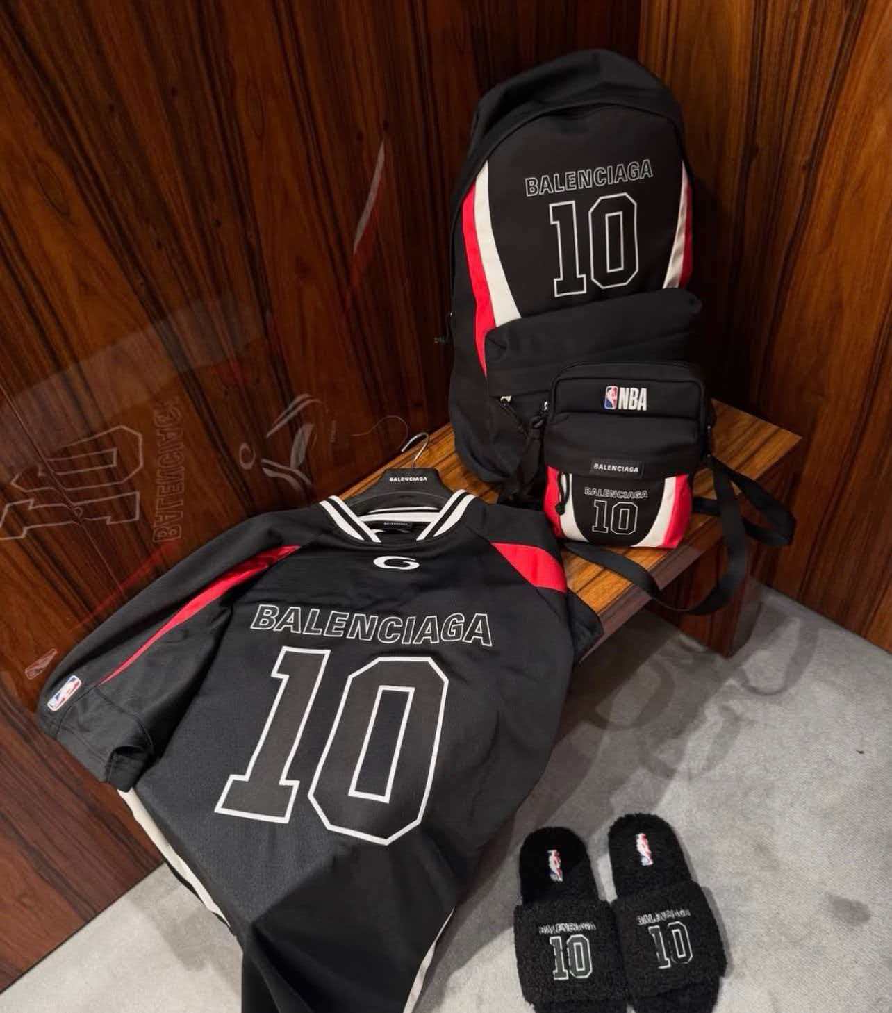 Co branded embroidered logo backpack