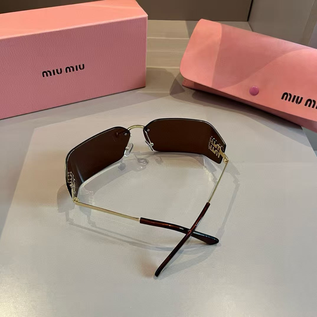New frameless sunglasses