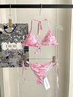 New three piece printed swimsuit