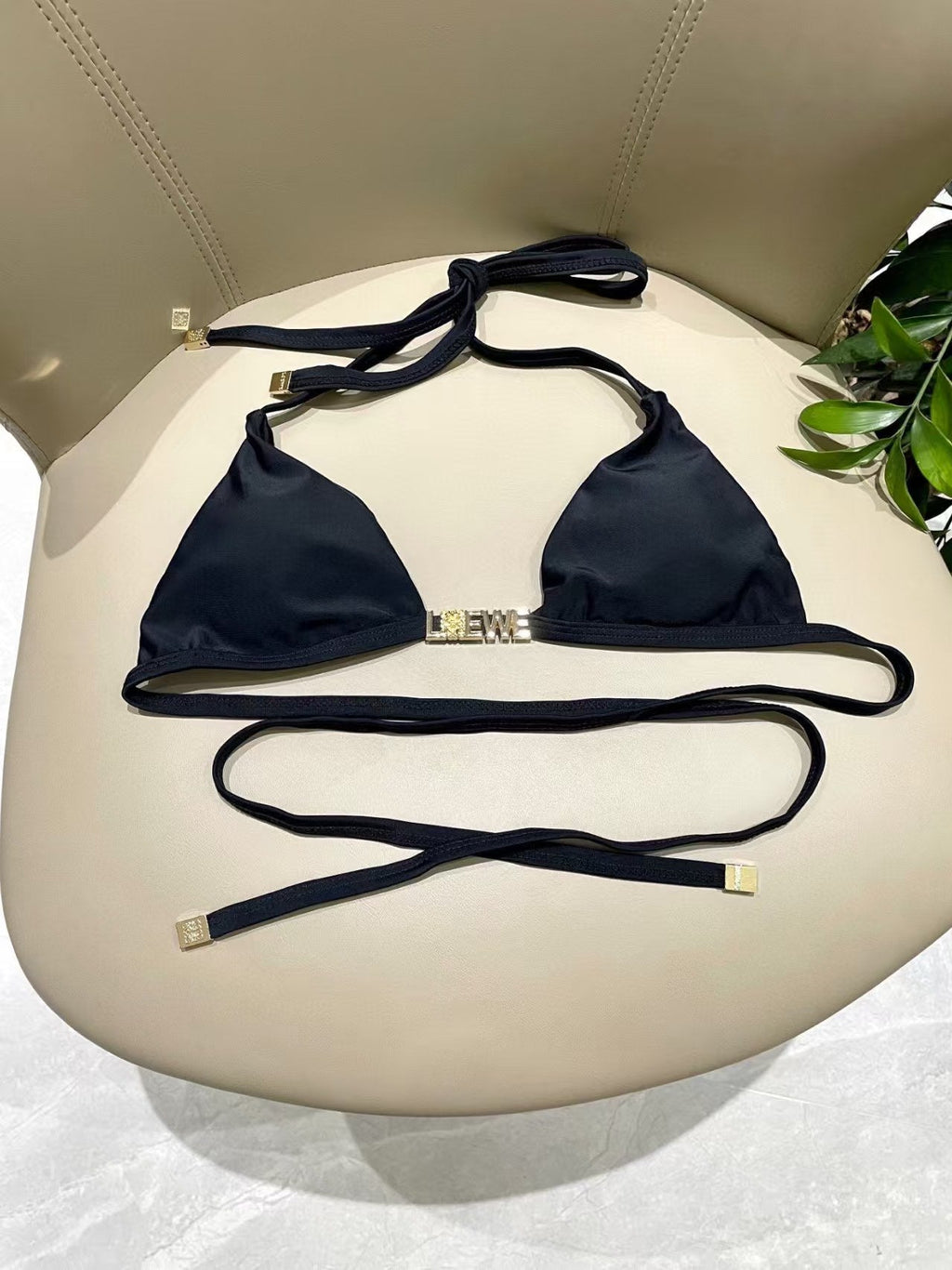 New split swimsuit