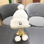 Ear protection knitted hat