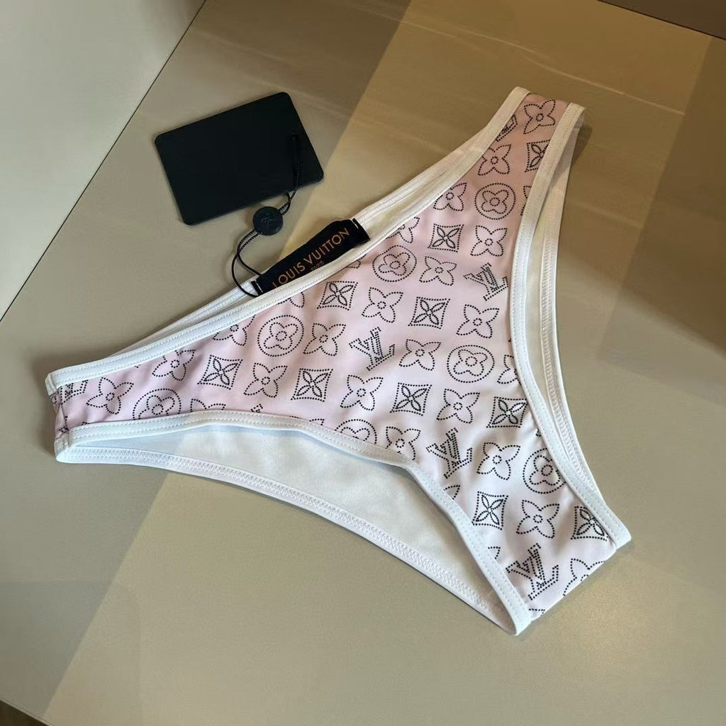 New strap split swimsuit