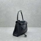 Black Silver Postman Bag