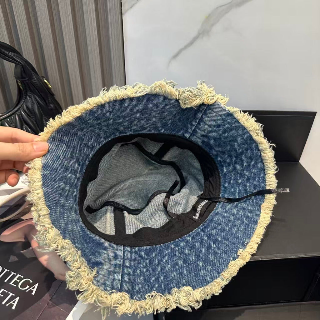 New denim fisherman hat