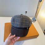 Hot selling plaid hat