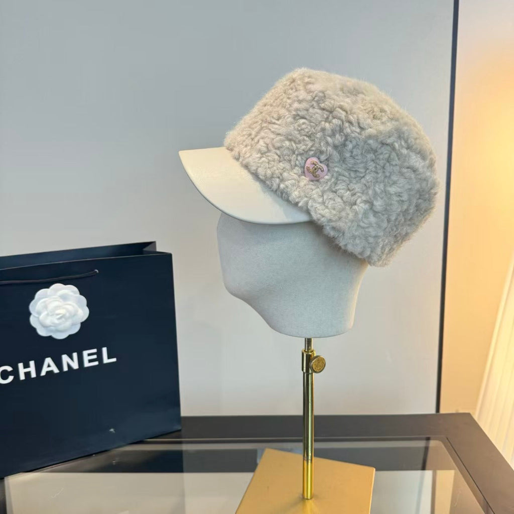 New wool ducktongue military cap
